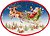Фото Lefard блюдо овальное Дед мороз (948-006)