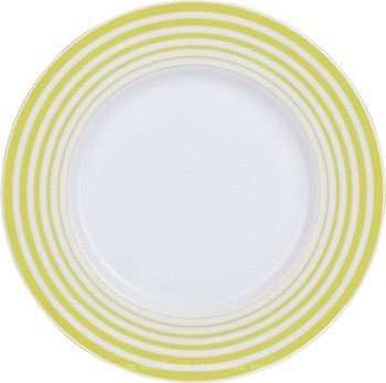 Фото DPL Lines Green тарілка для салату 21.3 см