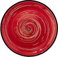 Фото Wilmax блюдце 15 см Spiral Red (WL-669236/B)