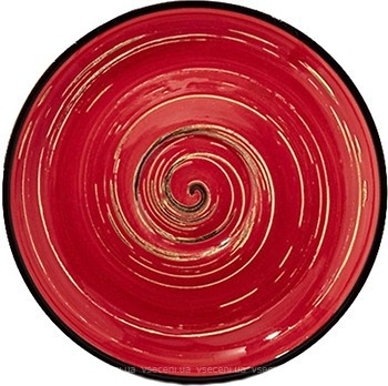 Фото Wilmax блюдце 15 см Spiral Red (WL-669236/B)
