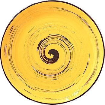 Фото Wilmax тарілка Spiral Yellow 23 см (WL-669413/A)