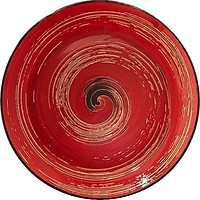 Фото Wilmax тарелка Spiral Red 23 см (WL-669213/A)