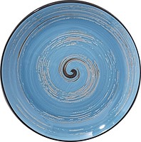 Фото Wilmax тарілка Spiral Blue 23 см (WL-669613/A)