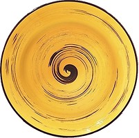 Фото Wilmax тарілка глибока Spiral Yellow 25.5 см (WL-669427/A)