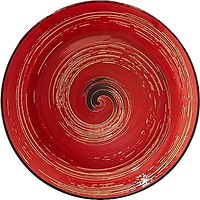 Фото Wilmax тарілка глибока Spiral Red 25.5 см (WL-669227/A)