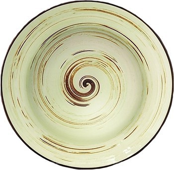 Фото Wilmax тарілка глибока Spiral Pistachio 25.5 см (WL-669127/A)