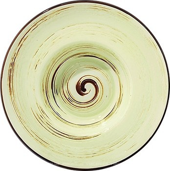Фото Wilmax тарілка глибока Spiral Pistachio 20 см (WL-669122/A)