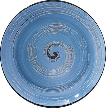 Фото Wilmax тарілка глибока Spiral Blue 25.5 см (WL-669627/A)