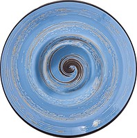 Фото Wilmax тарілка глибока Spiral Blue 22.5 см (WL-669623/A)