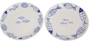 Фото ART набор тарелок 4 шт Fish (TR046)