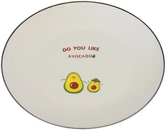 Фото ART набор тарелок 4 шт Avokado (TR057)