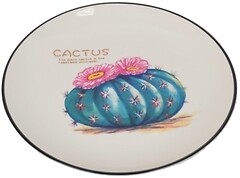 Фото ART тарілка 21 см Cactus (TR040)