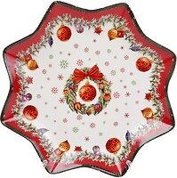 Фото Bonadi тарелка Рождественский орнамент (498-223)