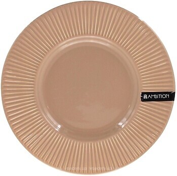 Фото Ambition тарілка для десерту 22.5 см Palette коричнева