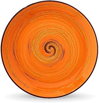 Фото Wilmax тарілка Spiral Orange 28 см (WL-669320/A)