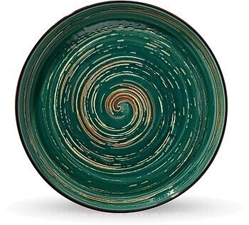 Фото Wilmax тарілка Spiral Green 28 см (WL-669520/A)