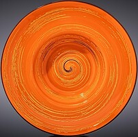 Фото Wilmax тарілка глибока Spiral Orange 22.5 см (WL-669323/A)