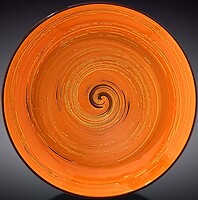 Фото Wilmax тарілка глибока Spiral Orange 25.5 см (WL-669327/A)