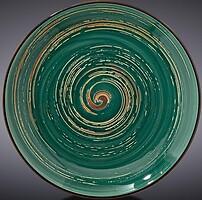 Фото Wilmax тарілка Spiral Green 18 см (WL-669511/A)