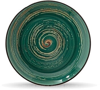 Фото Wilmax тарілка глибока Spiral Green 28.5 см (WL-669528/A)