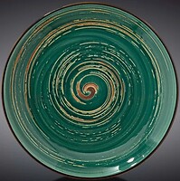 Фото Wilmax тарілка Spiral Green 20.5 см (WL-669512/A)