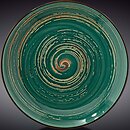 Фото Wilmax тарелка Spiral Green 25.5 см (WL-669514/A)
