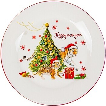 Фото Lefard тарелка Новогодняя коллекция Тигр 21 см (858-0017)