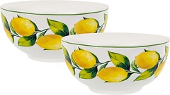 Фото Lefard набір салатників 2 шт Сицилійська лимон (922-038)