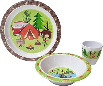 Фото Gimex Tableware Kids 3 Pieces 1 Person Adventure (DAS302017)