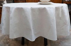 Фото Villa Grazia Срібні іскорки 160x160 (FROPLLTMantel-D160DAC)