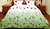 Фото ТЕП 533 Маки зеленые с бабочками двуспальный Евро