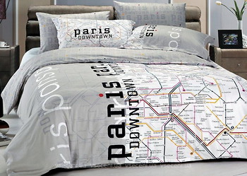 Фото Le Vele Paris map двуспальный Евро