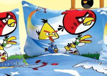 Фото Love You CH 007 Angry Birds Наволочка