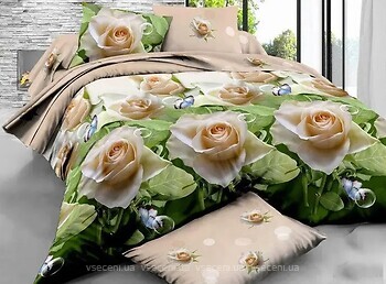 Фото Selena Троянда кремова двоспальний Євро