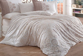 Фото Hobby Poplin Irene бежевий двоспальний Євро