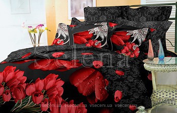 Фото Selena 600105 Тюльпаны двуспальный Евро