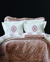 Фото Karaca Home Astoria rose двуспальный Евро розовый
