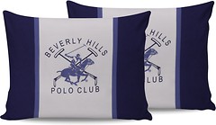 Фото Beverly Hills Polo Club 029 набір наволочок blue 50x70