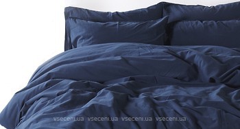 Фото Soundsleep Stonewash Adriatic dark blue двоспальний Євро