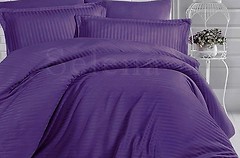 Фото Selena 310090 Satin Stripe фіолетовий двоспальний Євро
