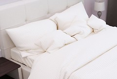 Фото Soundsleep Stripe Beige двоспальний Євро