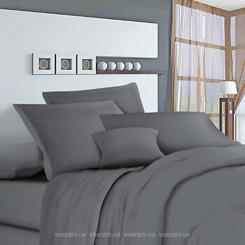 Фото Soundsleep Простирадло на гумці Manner Grey 90x200