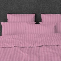 Фото Soundsleep Простирадло на гумці Stripy Pink 140x200