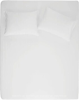 Фото Penelope Stella white белый простынь на резинке с наволочками 100x200+50x70 2 шт (svt-2000022283694)