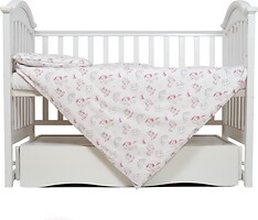 Фото Twins Comfort line Сменная постель 3 эл. Единорог розовый (3054-C-066)