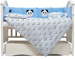 Фото Twins Panda постельный комплект 7 эл. blue (4075-TP-04)