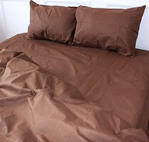Фото MirSon Ranforce Elite 19-1217 Chocolate Perla простирадло 200x220