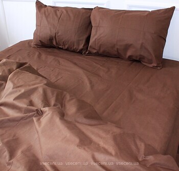 Фото MirSon Ranforce Elite 19-1217 Chocolate Perla простирадло 200x220