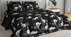 Фото Selena 101410 Грайливі муркотики Black полуторний