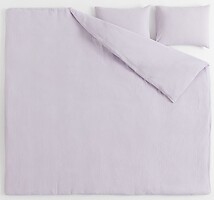 Фото H&M Светло-фиолетовый муслин двуспальный (0888322007)